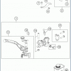 2020 FS 450 CHASSIS Front brake control
