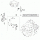 2020 701 ENDURO ENGINE Wa ter pump