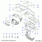 2020 SLINGSHOT R/SL Autodrive (T20AAPHD/RHB) Body, dash asm. - t20aaphd  /  rhb all options (c0513689...