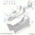 2020 SLINGSHOT R/SL Autodrive (T20AAPHD/RHB) Body, center console - t20aaphd  /  rhb all options (c05...