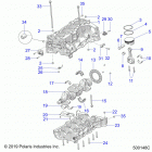 2020 SLINGSHOT R/SL Autodrive (T20AAPHD/RHB) Engine, cylinder block and related - 1206169 (500148c)