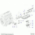 2020 SLINGSHOT R/SL Autodrive (T20AAPHD/RHB) Engine, intake manifold and fuel rail - t20aaphd  /  rhb...