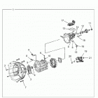 2020 SLINGSHOT R Manual Transmission (T20AARGB) Drive train, transmission case - t20aargb all options (5...