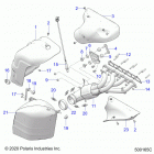 2020 SLINGSHOT R/SL Autodrive (T20AAPHD/RHB) Engine, exhaust - t20aaphd  /  rhb all options (500165c)