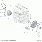2020 SLINGSHOT R/SL Autodrive (T20AAPHD/RHB) Engine, alternator, flywheel, and starter - t20aaphd  / ...