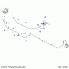 2020 SLINGSHOT R/SL Autodrive (T20AAPHD/RHB) Brakes, rear brake line and park brake - t20aaphd  /  rh...