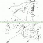 GRIZZLY EPS HUNTER (YFM70GPHLH) Топливный бак