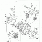 KODIAK 700 EPS SE (YFM70KPSMO) Корпус дроселя в сборе