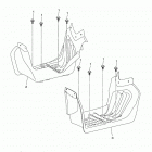 RAPTOR 90  (YFM09RYXML/YFM09RYXMW) Подножки