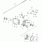RAPTOR 90  (YFM09RYXML/YFM09RYXMW) Задний тормоз
