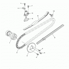 RAPTOR 90  (YFM09RYXML/YFM09RYXMW) Цепь механизма газораспределения