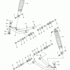 RAPTOR 90  (YFM09RYXML/YFM09RYXMW) Передняя подвеска колес