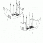 GRIZZLY 90  (YFM09GYXMS) Подножки