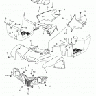 GRIZZLY 90  (YFM09GYXMS) Переднее крыло