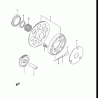 LT250EF 1985-1986 Муфта стартера