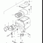 LT250EF 1985-1986 Воздухозаборник