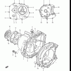 ALT125 1985-1986 Крышки картера