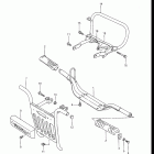 LT230G 1985-1986 Подножки