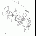 ALT125 1985-1986 Ручной стартер