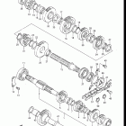 LT250EF 1985-1986 Трансмиссия