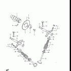 ALT125 1985-1986 Распределительный вал-клапана