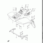 LT250EF 1985-1986 Front fender (model g)