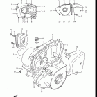 LT250EF 1985-1986 Крышки картера