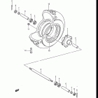 ALT125 1985-1986 Переднее колесо