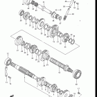 LT230G 1985-1986 Трансмиссия