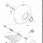 LT230G 1985-1986 Rear wheel (right)