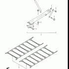 LT230G 1985-1986 Trailer hitch - tire belt (opt)