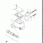 LT250EF 1985-1986 Главный тормозной цилиндр,передний