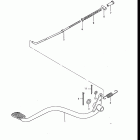 ALT125 1985-1986 Задний тормоз