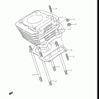 LT230G 1985-1986 Цилиндр