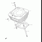 LT250EF 1985-1986 Цилиндр