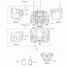 GRIZZLY EPS HUNTER  (YFM70GPHLH) Наклейки 1