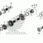 SXS1000M5D 2A Final drive shaft