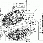 SXS1000S2X 5A Картер двигателя