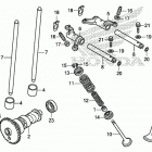 TRX520FA7 2A Распределительный вал и клапана