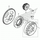 TRX520FA7 2A Пусковой механизм