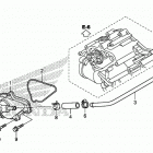 TRX520FA7 2A Крышка водяной помпы