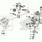 TRX520FA7 2A Steering shaft (eps)