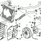 TRX420FA5 A Радиатор