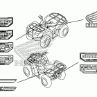 TRX420FA5 A Наклейки