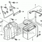 TRX680FA5 2AC Аккумулятор