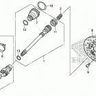 TRX680FA5 2AC Карданный вал