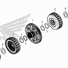 SXS1000M5D 2A Сцепление