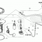 TRX420TE1 A Топливный насос