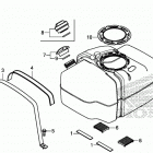 SXS1000M5D 2A Топливный бак