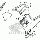 TRX520FA7 2A Side cover@tank cover
